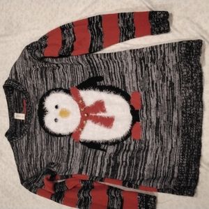 Penguin holiday sweater